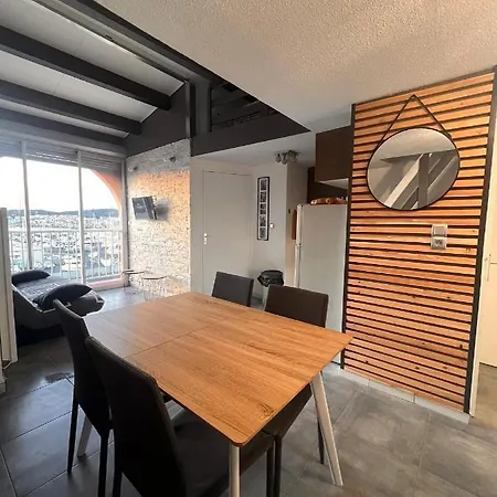 Belle Vue, T2 Mezzanine Vue Port, 50 M De La De La Conque Apartment Agde