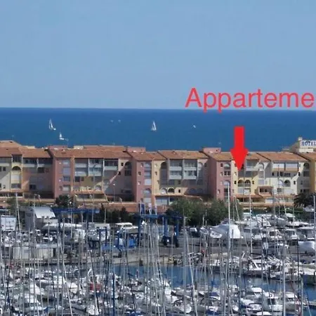 Apartment Belle Vue, T2 Mezzanine Renove 2023, Vue Port, 50 M De La De La Conque *