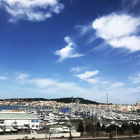 Apartment Belle Vue, T2 Mezzanine Renove 2023, Vue Port, 50 M De La De La Conque *