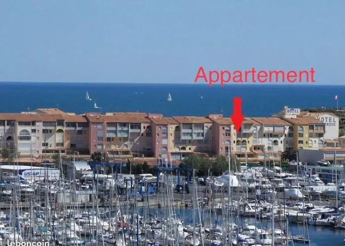 Lägenhet Belle Vue, T2 Mezzanine Vue Port, 50 M De La De La Conque *