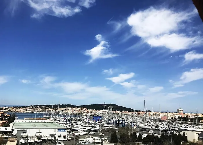 Lägenhet Belle Vue, T2 Mezzanine Vue Port, 50 M De La De La Conque *